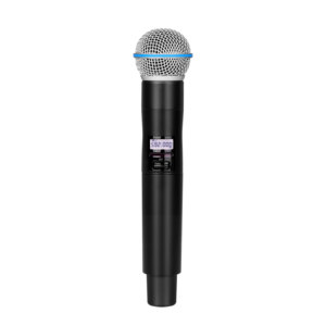 ULXD24D B58 Dual Channel Hot Selling True Diversity <b>Wireless</b> <b>Microphone</b> Professional High Quality Performance Singing <b>Microphone</b> - Product Image 3