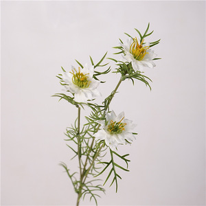 H-655 fatti a mano a stelo singolo <span class=keywords><strong>fiori</strong></span> artificiali stile naturale erba seme nero decorazione per la fotografia di matrimonio a casa pasqua-Soft - Product Image 3