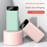 Batterie externe PD à charge ultra-rapide, double USB TYPE-C, charge bidirectionnelle 22,5W, portable 20000mah, Powerbank 10000mah