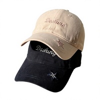 Casquette de baseball brodée personnalisée OEM avec lettres structurées pour hommes et femmes