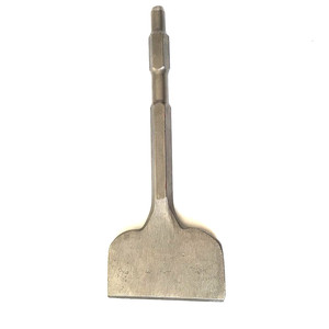 Ciseau grattoir long <span class=keywords><strong>pour</strong></span> l'élimination des résidus de colle <span class=keywords><strong>pour</strong></span> <span class=keywords><strong>carrelage</strong></span>, scories métalliques, revêtements en caoutchouc, linoléum et matériaux de toiture - Product Image 5