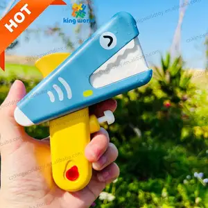 Dessin animé Animal forme manuel Mini pistolet à eau jouets enfants été plage eau gicler jouer jouet salle de bain tir jouets de bain