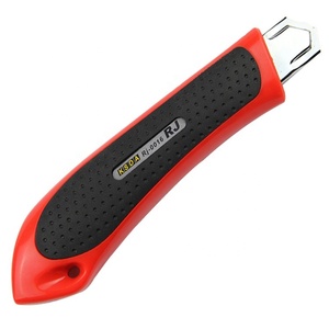 Couteau utilitaire rétractable manuel, coupe-plastique avec outil de coupe en ABS, lame en acier à haute teneur en carbone, personnalisable OEM - Product Image 4