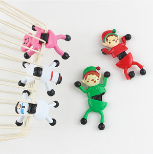 Juguete Antiestrés Infantil de Plástico Adhesivo con Diseño Navideño para Escalar, Ecológico y de Venta Caliente - Product Image 4