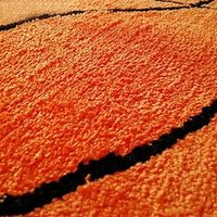 Badematten, Badematte mit Basketball-Muster, Teppich für Innenräume, Wohnzimmer- und Schlafzimmerteppich, Kunstwoll-Teppich mit Aufdruck