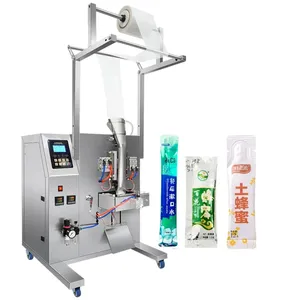 Toplu dolum ve mühürleme makinesi otomatik baharat süt soya sosu sirke fıstık yağı buz torbası alkol paketleme makinesi