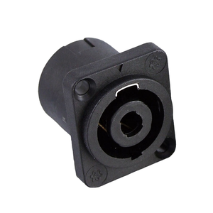 Hyst China Conector de cable de altavoz de chasis de bloqueo de metal de 4 pines Adaptador de PCB de alimentación ICS con terminales macho/hembra de latón ABS/PC - Product Image 3