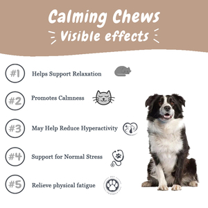 Friandises à Mâcher Apaisantes Professionnelles Personnalisées pour Chiens – Compléments Alimentaires et Soins de Santé pour Animaux de Compagnie - Product Image 4
