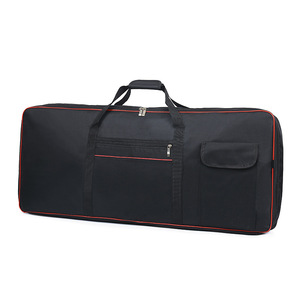 Borsa per Tastiera - Adatta per Pianoforte Digitale <span class=keywords><strong>a</strong></span> 61/76/88 Tasti, Custodia Impermeabile e Imbottita con <span class=keywords><strong>Tracolla</strong></span> e Maniglie, Logo Personalizzabile - Product Image 3