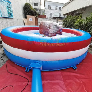 Venta al por mayor de toro mecánico inflable para exteriores con máquina operadora para juegos de toros mecánicos. - Product Image 5