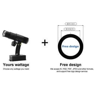 Proyector de logotipo LED para interiores personalizado con buen precio, proyector de logotipo gobo de 15W - Product Image 6