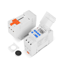 Temporizador Electrónico Programable Semanal Digital con Pantalla LCD de 24 Horas para Calentador de Agua de 20 Amperios con Certificación CE