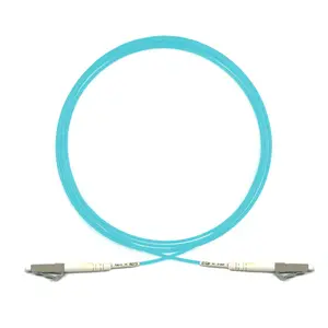 Cable de comunicación de alta calidad Simplex Fiber Patchcord Lc Om3 Cable de conexión de fibra óptica multimodo
