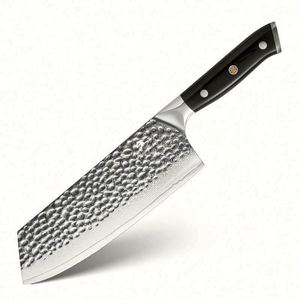 Cuchillo de Chef Profesional USA Mairun de 8 Pulgadas, G10, Acero de Damasco, Ecológico, Ambidiestro, de Acero Inoxidable al Carbono - Product Image 1