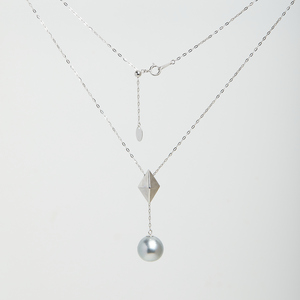 <span class=keywords><strong>Collier</strong></span> réglable en or 18 carats avec perles <span class=keywords><strong>de</strong></span> <span class=keywords><strong>Tahiti</strong></span> Nouveau design Bijoux <span class=keywords><strong>de</strong></span> mode pour femmes - Product Image 2
