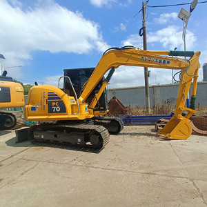 Miniexcavadora de Ruedas Komatsu PC70, 7 Toneladas, Cucharón de 0.32m, Origen Exportación - Product Image 4