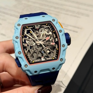 RM Series High-Quality Sapphire Sports Diving Watch, Durable Carbon Fiber Case, <b>Automatic</b> Movement Mechanical Watch - Product Image 2