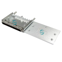 Connecteur mâle LFH 200 broches, pas de 1,27 mm, avec 4 trous pour fils, capot métallique pour assemblage de câbles