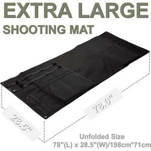 Tapis de tir rembourré extra large et portable pour le tir sur le stand et la chasse - Product Image 4