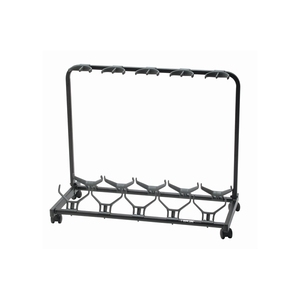 QUIK LOK-GS/450 support de guitare universel multiple pour cinq guitares berceaux inférieurs conçus pour contenir des guitares électriques acoustiques - Product Image 1