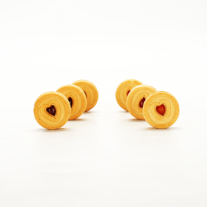 Mớ<span class=keywords><strong>i</strong></span> đến 75g trá<span class=keywords><strong>i</strong></span> tim của trá<span class=keywords><strong>i</strong></span> cây mini Cookie Sandwich ngọt ngào trà bong bóng có hương vị giòn bánh quy giòn trong bao bì tú<span class=keywords><strong>i</strong></span> - Product Image 6