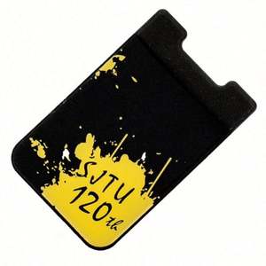 Étui de téléphone élastique promotionnel avec porte-cartes de crédit et d'identité, adhésif autocollant, cadeau d'affaires - Product Image 4