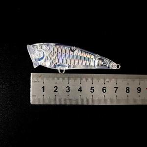 Señuelo de <span class=keywords><strong>Pesca</strong></span> Popper sin pintar de 70mm y 6,9G, cebos de agua salada en blanco, cebo holográfico interior DIY, cebo frustrado Isca <span class=keywords><strong>Pesca</strong></span> Artificial HRP03U - Product Image 4