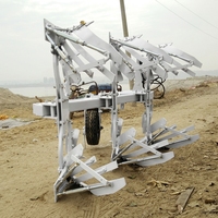 Arado de tres surcos Deep Tillage Pioneer, con motor diésel, reversibles, de profundidad ajustable, con molduras de profundidad ajustables y rodamientos de engranajes para arado.