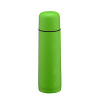 Bouteille d'eau à double paroi en acier inoxydable, 750ml 24h, contenant isolé sous vide, pour le sport, pour le camping