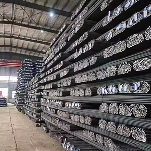 Barres d'armature en acier industriel de haute qualité HRB400 HRB500 Grade40 Grade60, barres déformées 6/9/12m - Product Image 6