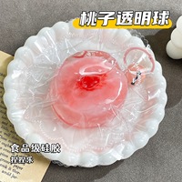 Jouet Squishy en Silicone de Qualité Alimentaire Série Fruits Marque YR - Super Doux, Anti-Stress, Jouet Sensoriel à Presser 7*7*14+ Ans, Meilleure Vente