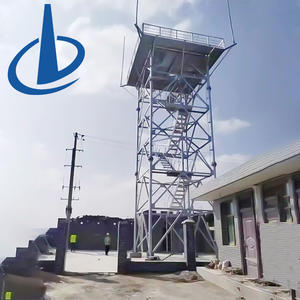Torre de Vigilancia de Acero de Tamaño Personalizado, Torre de Telecomunicaciones <span class=keywords><strong>para</strong></span> Seguridad Penitenciaria, <span class=keywords><strong>Riego</strong></span> Agrícola y Vigilancia - Product Image 4
