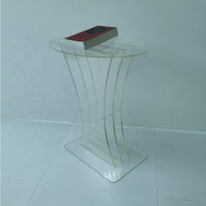 Pochoir en acrylique transparent personnalisé en Lucite, Perspex <span class=keywords><strong>pas</strong></span> <span class=keywords><strong>cher</strong></span>, <span class=keywords><strong>pupitre</strong></span> sur pied, lustre moderne en acrylique, Design en plastique - Product Image 6