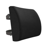 Bureaux et chaises de bureau Coussin de siège de voiture en mousse à mémoire et oreiller de dossier orthopédique, aidant à corriger et à soulager les douleurs à la taille
