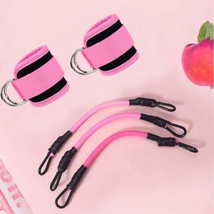Gym Grade Ankle Training Strap Set Resistance Band Ankle Cuff for Glute Activation <b>Leg</b> Strength and Home Fitness Workouts - Product Image 1