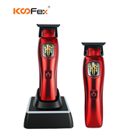 KooFex KF-6608 2500mAh Tondeuse à Cheveux à Moteur Vectoriel 3-en-1 avec Lame Amovible, Tondeuse et Rasoir à Double Lame