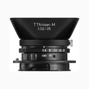 TTArtisan M 28mm F5.6 édition limitée plein cadre mise au point manuelle F5.6-F22 objectif de caméra en laiton noir pour <span class=keywords><strong>M240</strong></span> M6 M7 M8 M9 M9p - Product Image 2