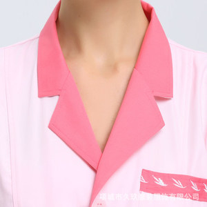 Centre de soins de santé femmes respirant <span class=keywords><strong>coton</strong></span> polyester <span class=keywords><strong>robe</strong></span> d'infirmière à vendre - Product Image 2