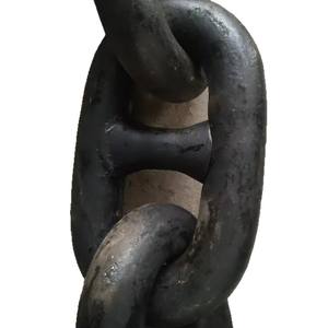 Chine fournisseurs matériel gréement G80 lien métallique chaîne d'ancre de levage approbation chaînes d'ancre marines - Product Image 2