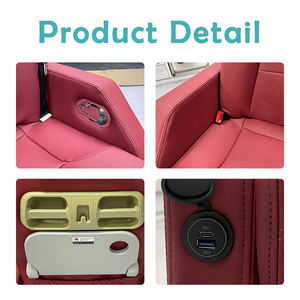 Ghế lái xe nhà di động hạng sang bọc PVC cao cấp JDA, ghế thuyền trưởng RV có bàn gấp, ghế hành khách xoay cho xe cắm trại - Product Image 5