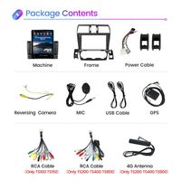 Radio para Auto MEKEDE 8+128G con Pantalla Táctil para Subaru Forester Impreza 2015-2017, GPS, Bluetooth, Audio para Auto, Electrónica para Auto