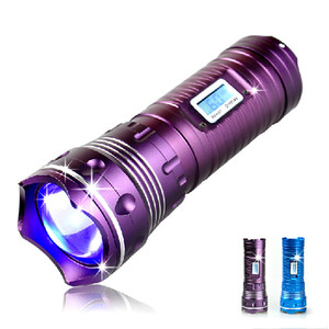 Lampe de pêche 1000W bleue HID rechargeable en alliage d'aluminium, intensité réglable, durée de vie 30000H, CRI 80 élevé pour la pêche de nuit - Product Image 2