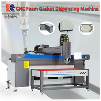Machine de scellement automatique CNC pour joints en mousse de polyuréthane pour l'étanchéité des portes d'armoires