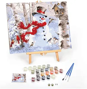 Best Quality Painting By Numbers Wholesales Custom Acrylic Paint By Numbers Personal Photo With Tool Kits