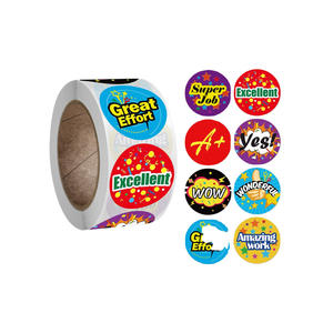 Autocollants durables autocollants sur papier synthétique pour une étiquetage facile, la décoration des emballages et les applications d'utilisation quotidienne - Product Image 1