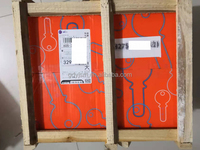 DEFU DF-368A Machine à découper et à dupliquer les clés en acier inoxydable, orange, nouvelle machine à clés de voiture, 120W, tension universelle