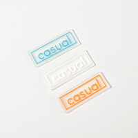 Étiquettes en caoutchouc de silicone durables avec logo en relief personnalisé, nouvelle conception, pour vêtements, sacs et chaussures