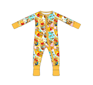 Pigiama <span class=keywords><strong>per</strong></span> Neonati in Bambù con Stampe di Personaggi, Tutina con Zip e Piedini, Confezione Regalo <span class=keywords><strong>per</strong></span> <span class=keywords><strong>Natale</strong></span> - Product Image 4