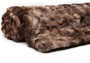 <span class=keywords><strong>Couverture</strong></span> en <span class=keywords><strong>fausse</strong></span> <span class=keywords><strong>fourrure</strong></span>, plaid doux, Super doux, double couche, luxe - Product Image 5
