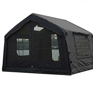 <span class=keywords><strong>Tente</strong></span> <span class=keywords><strong>de</strong></span> camping <span class=keywords><strong>gonflable</strong></span> quatre saisons en forme <span class=keywords><strong>de</strong></span> A pour 2-4 <span class=keywords><strong>personnes</strong></span>, <span class=keywords><strong>toile</strong></span> <span class=keywords><strong>de</strong></span> coton TC, installation rapide en <span class=keywords><strong>5</strong></span> minutes, hublot/ouverture pour poêle, 86 pieds carrés, familiale - Product Image 1